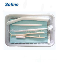 Одноразовый стоматологический инструмент 3шт в одном мешке, одноразовый стоматологический комплект